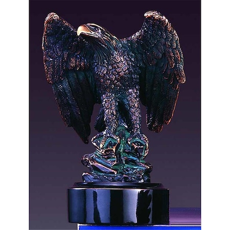 Dwellingdesigns Eagle Sculpture - 4.5 x 6 in. DW3086194